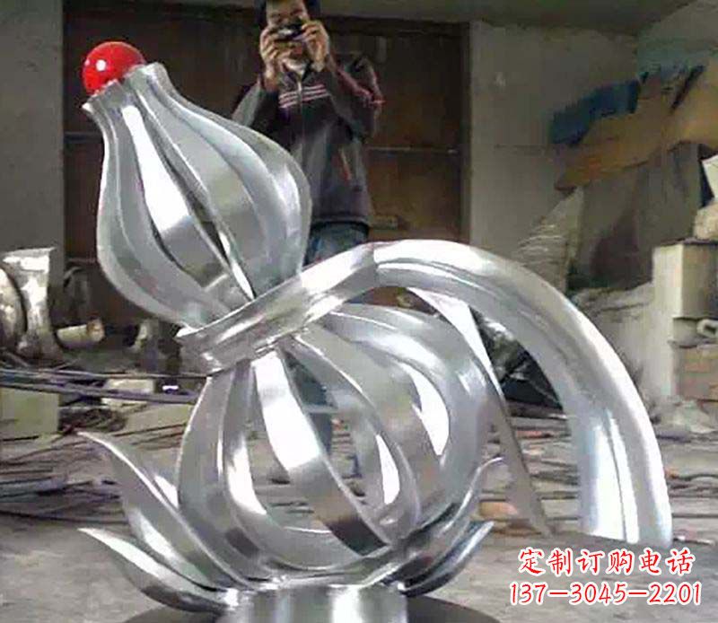 重庆不锈钢葫芦雕塑艺术与科技的完美结合