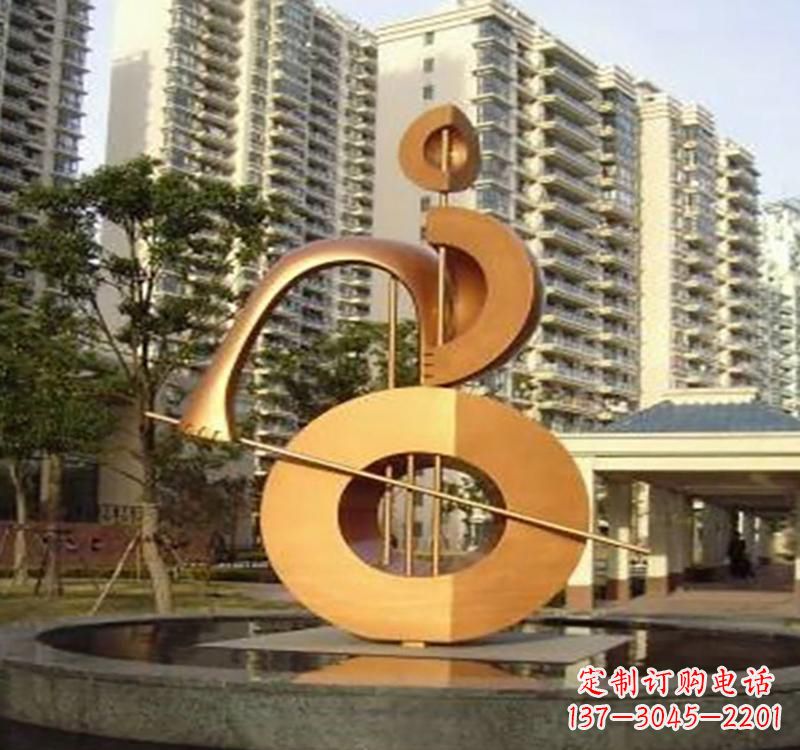 重庆不锈钢葫芦乐器雕塑精致的艺术瑰宝