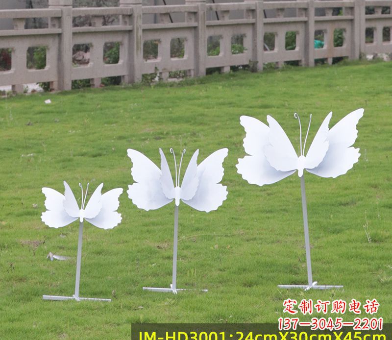 重庆不锈钢蝴蝶组合雕塑精美的艺术品