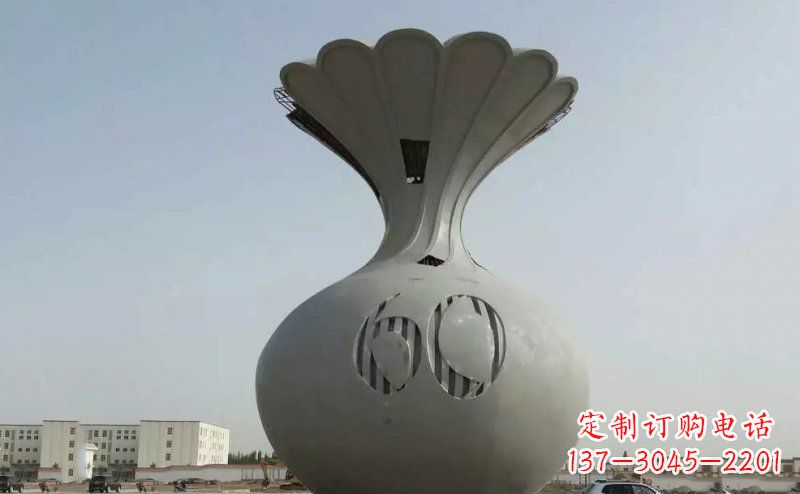 重庆不锈钢花篮雕塑精美绝伦