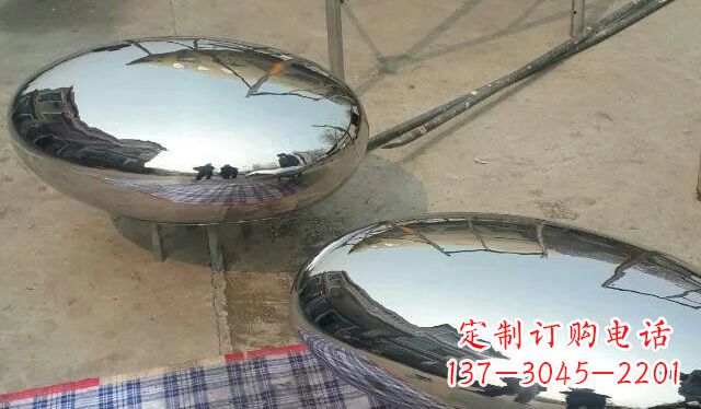 重庆不锈钢鸡蛋雕塑精美的艺术作品