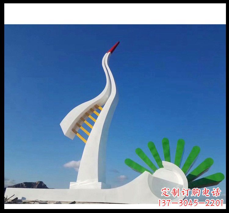 重庆不锈钢松树雕塑，美轮美奂