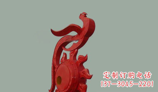 重庆不锈钢孔雀雕塑