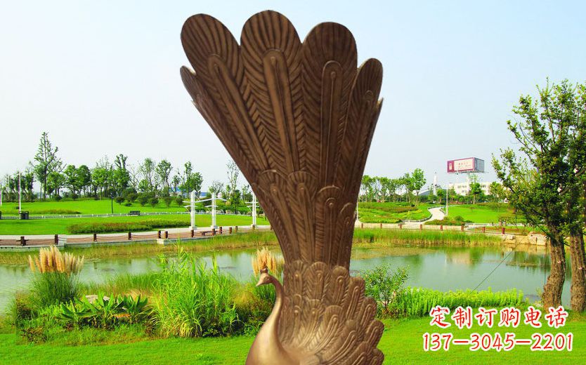 重庆不锈钢孔雀展翅高飞