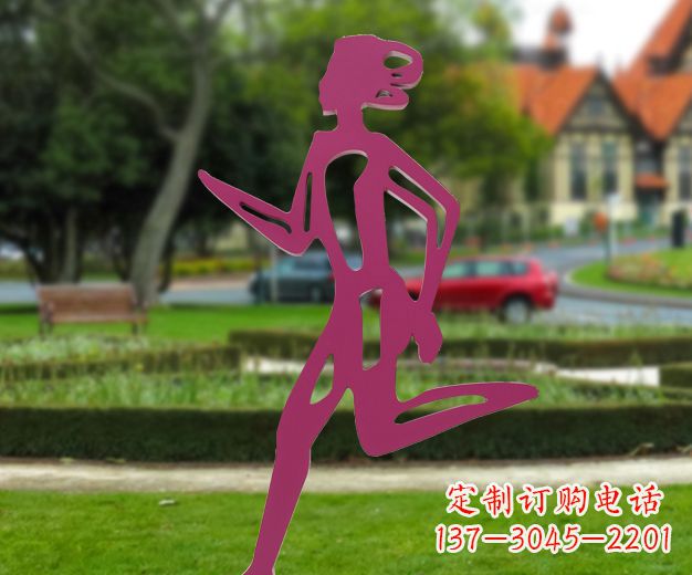 重庆精美不锈钢女人雕塑