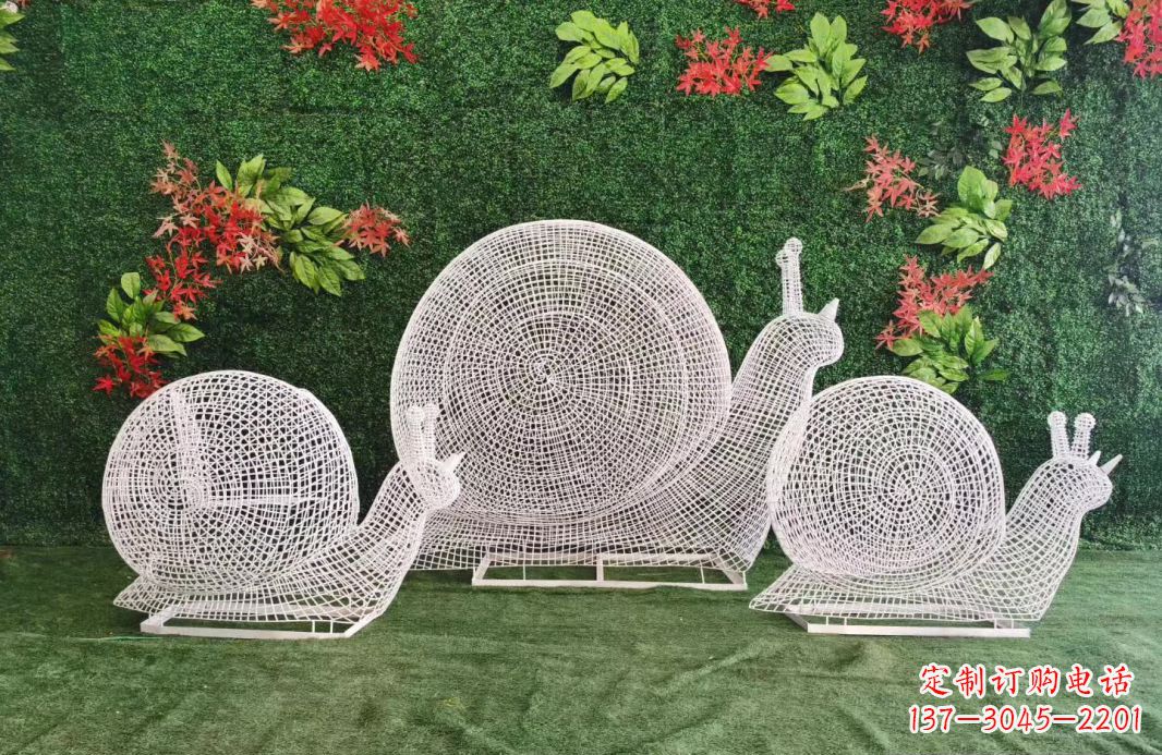 重庆不锈钢镂空蜗牛雕塑艺术技艺的精致之美
