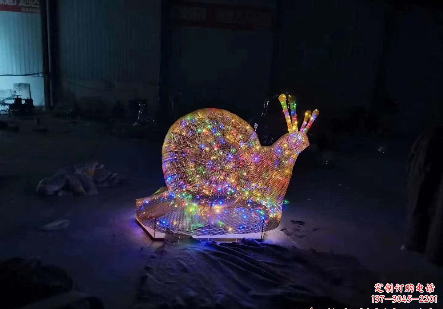 重庆不锈钢镂空蜗牛雕塑精致美观的艺术品
