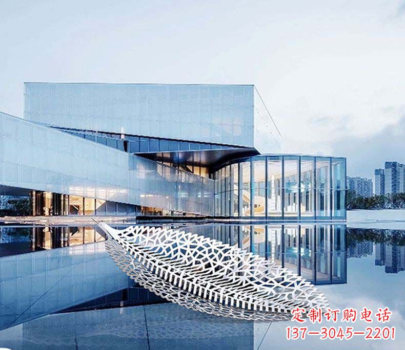 重庆不锈钢树叶雕塑——精美绝伦