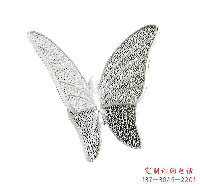 重庆不锈钢绿地蝴蝶雕塑