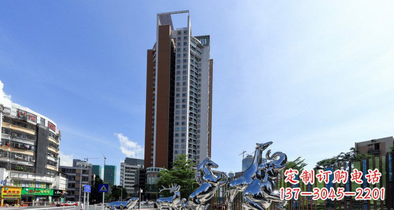 重庆不锈钢大象雕塑集美观与功能于一体