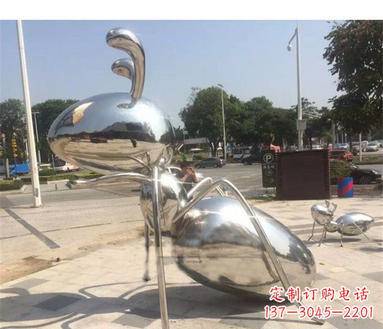 重庆不锈钢蚂蚁雕塑艺术与自然的完美结合