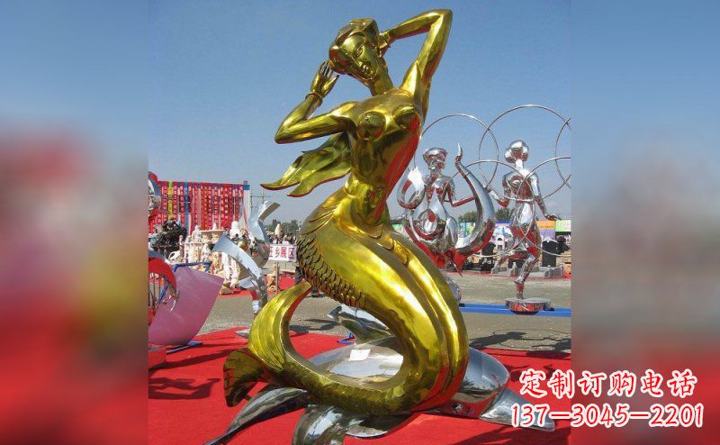 重庆海底美人鱼雕塑