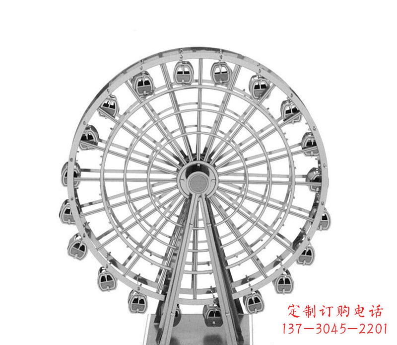 重庆不锈钢摩天轮雕塑引领城市风采