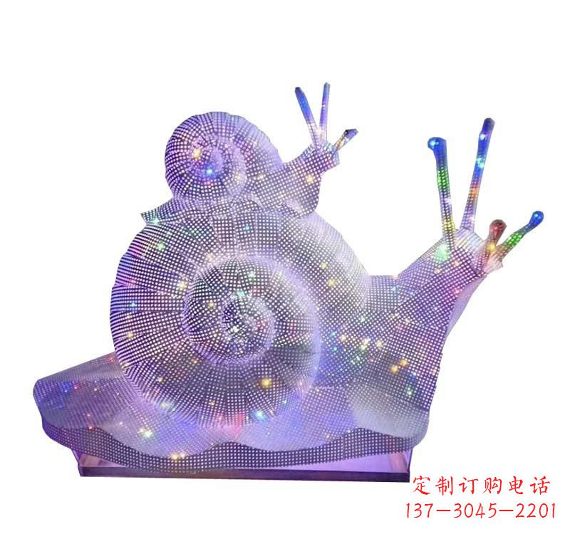 重庆不锈钢蜗牛雕塑一件精美的艺术品