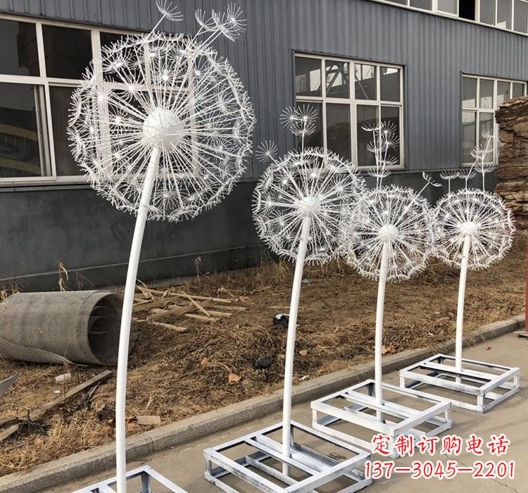 重庆不锈钢蒲公英——城市雕塑的精美瑰宝