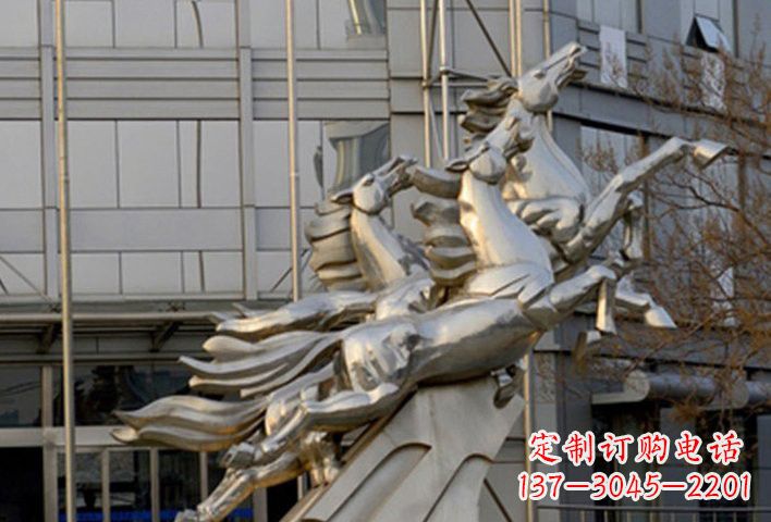 重庆不锈钢马雕塑——精致的艺术瑰宝