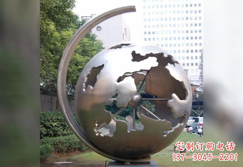 重庆不锈钢地球仪雕塑艺术与科学的结合