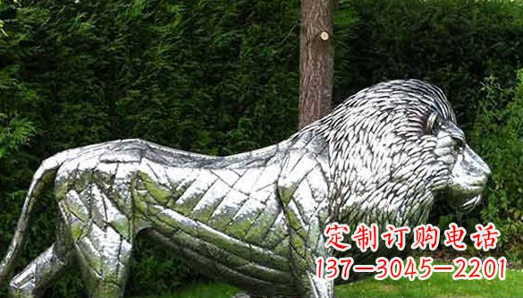 重庆不锈钢狮子雕塑拥有经典古典风格