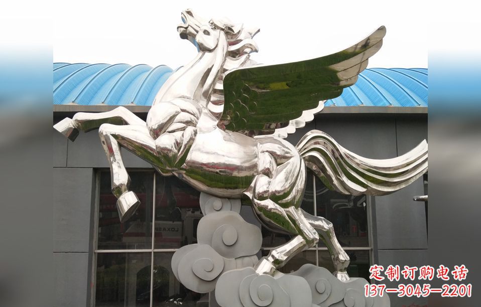 重庆不锈钢飞马雕塑艺术的精髓