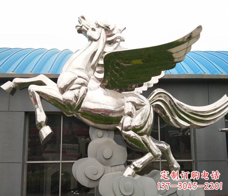 重庆不锈钢踏云飞马——给城市带来动感与灵气