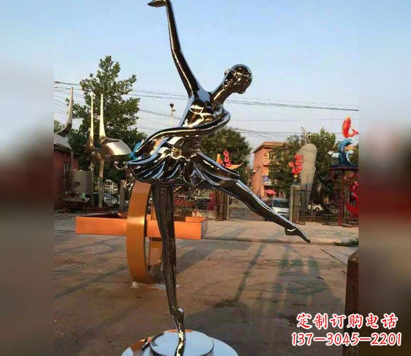 重庆精美不锈钢美女雕塑