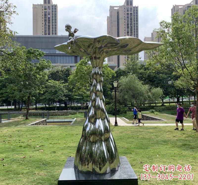 重庆不锈钢现代水滴雕塑美轮美奂的艺术精品
