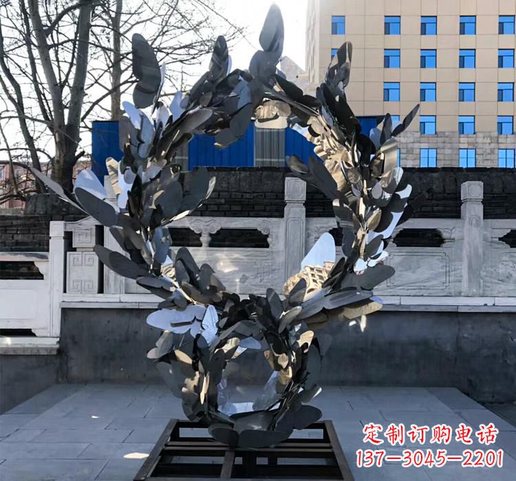 重庆不锈钢蝴蝶之美——不锈钢艺术蝴蝶景观雕塑
