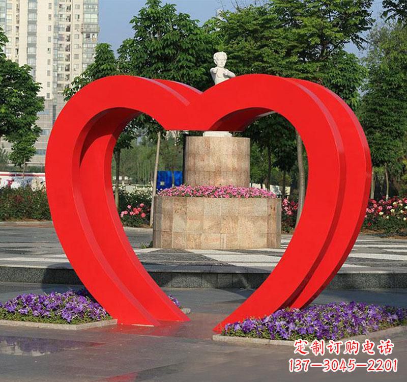 重庆精美不锈钢拱门雕塑