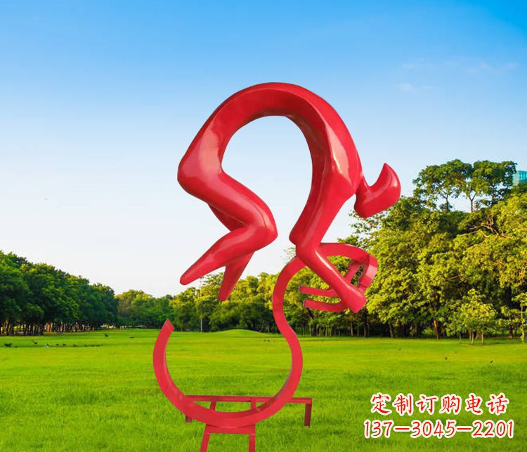 重庆不锈钢自行车雕塑精致美观的园林装置