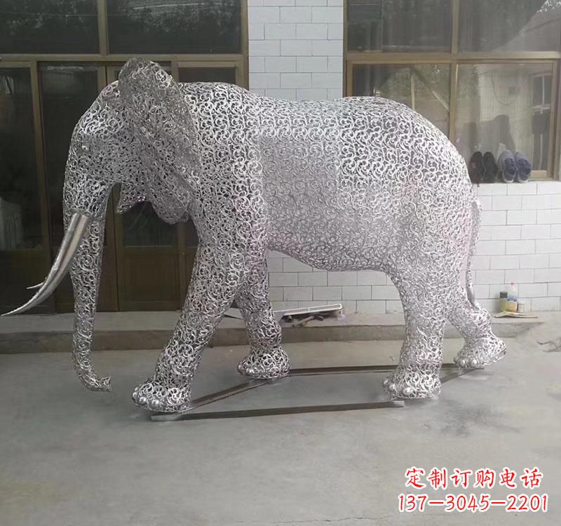 重庆不锈钢大象雕塑它的魅力无限