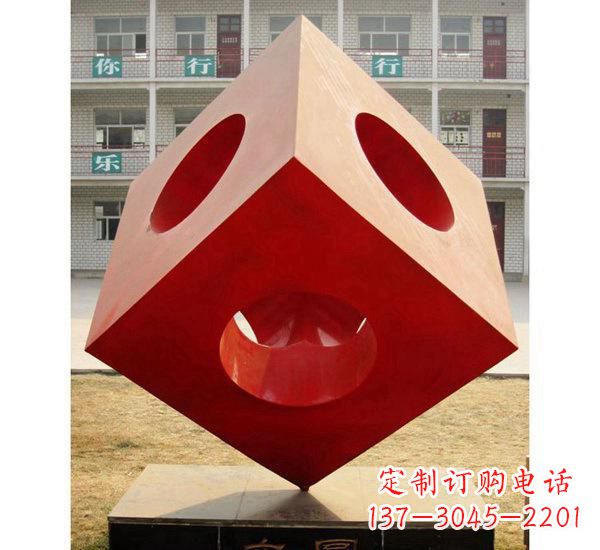 重庆不锈钢魔方雕塑展现精致与艺术