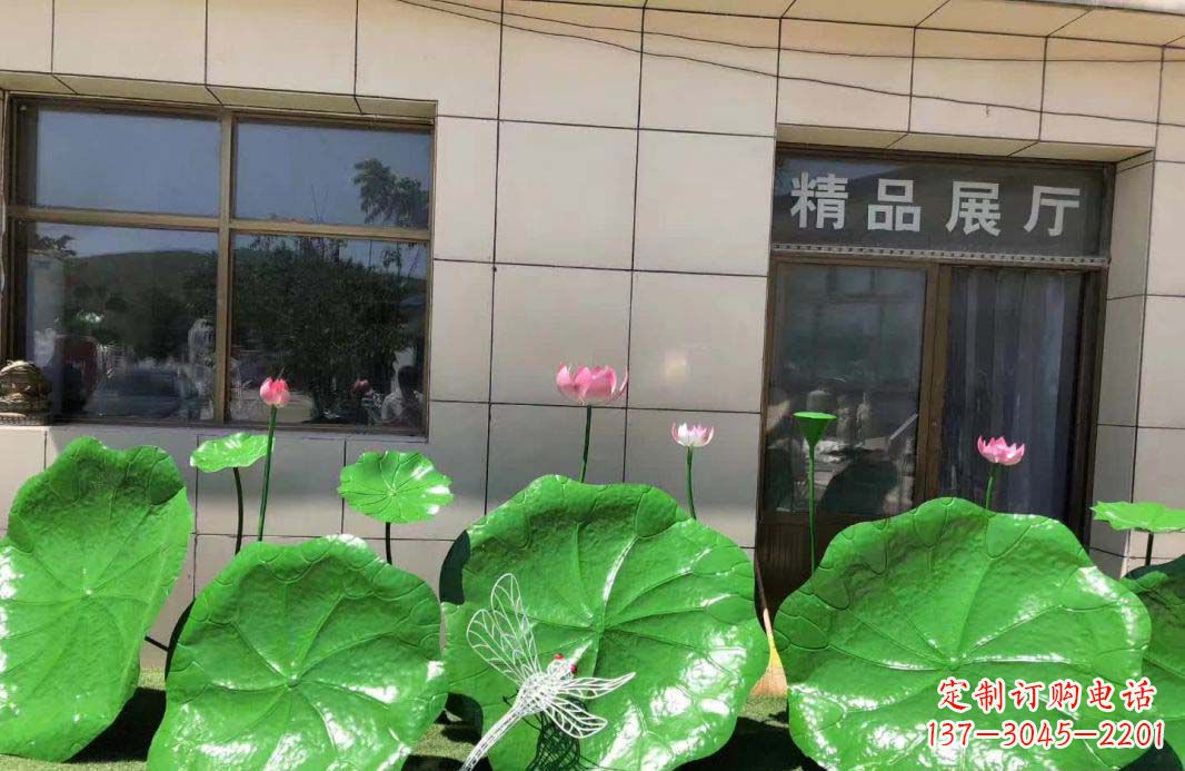 重庆不锈钢荷叶雕塑艺术性与美感的完美结合