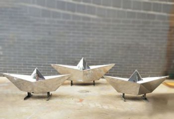 重庆不锈钢元宝雕塑精致的艺术品