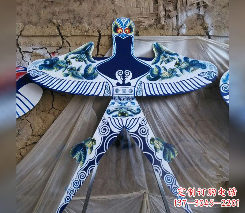 重庆不锈钢蜘蛛侠风筝雕塑的象征