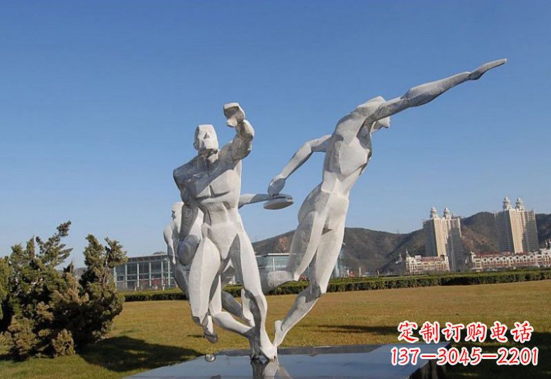 重庆不锈钢运动员雕塑一种艺术的象征