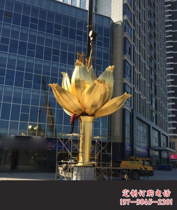 重庆不锈钢紫荆花广场雕塑