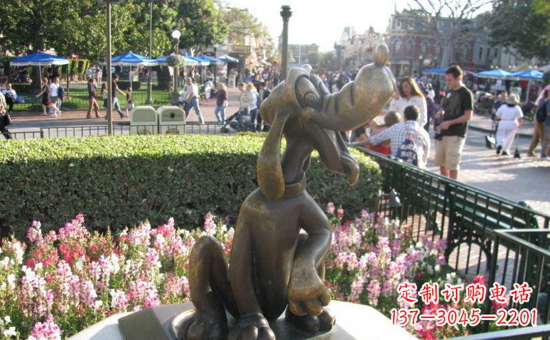 重庆动物铜雕精美而细致