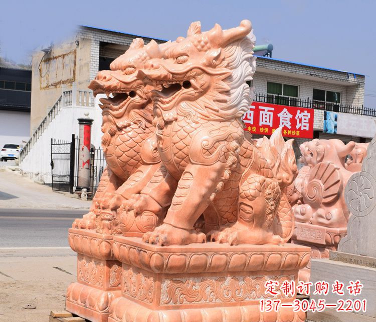 重庆传说中的麒麟雕塑