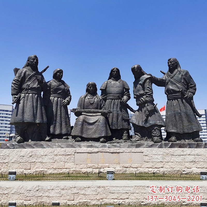 重庆草原母亲——传承爱的雕塑