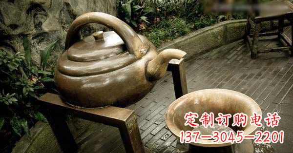 重庆茶壶雕塑——精致的艺术品