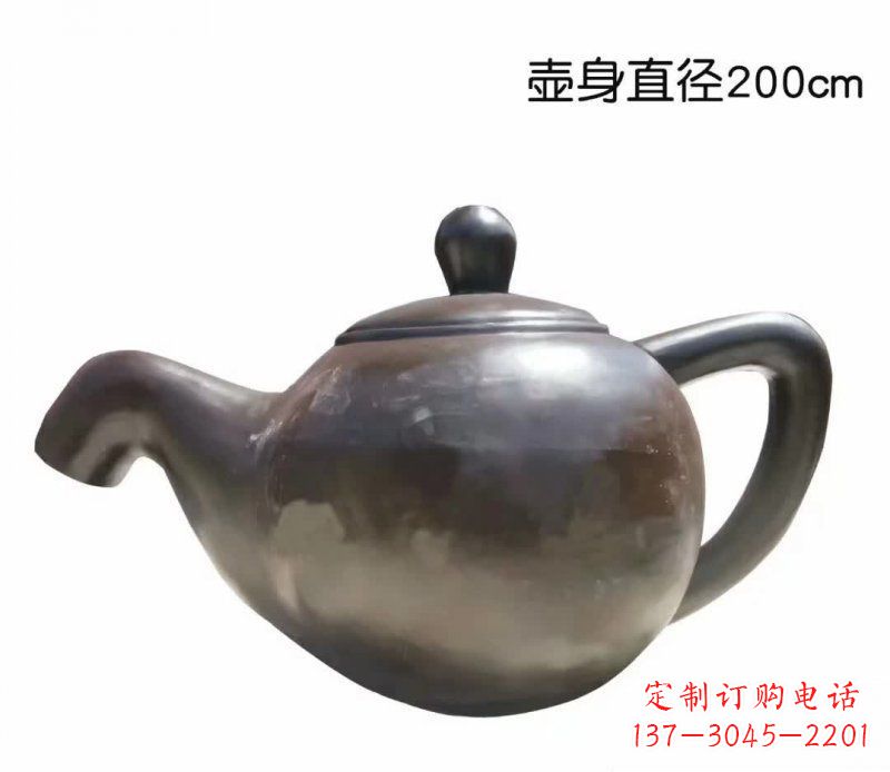 重庆青铜茶壶雕塑——彰显传统文化的艺术精髓