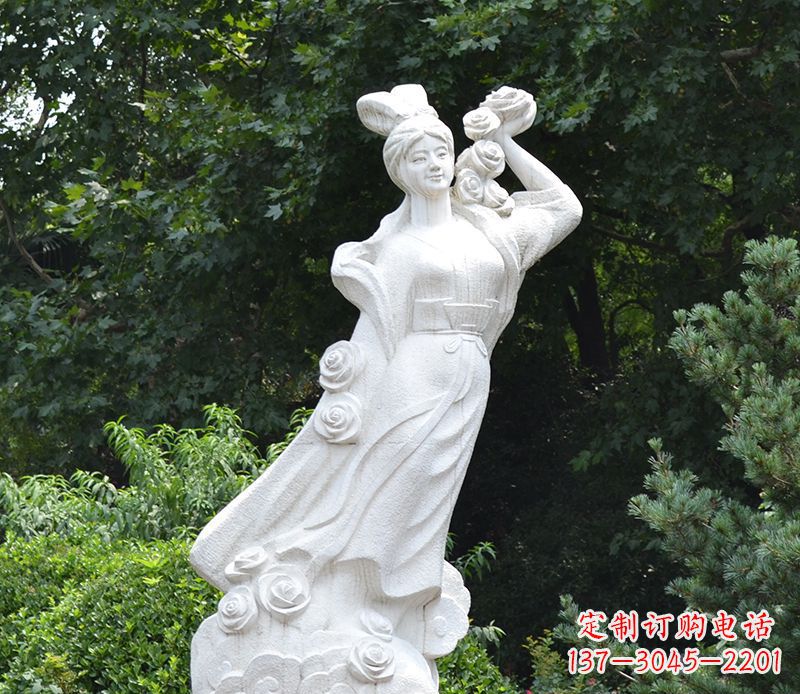 重庆嫦娥奔月石雕绝美之作