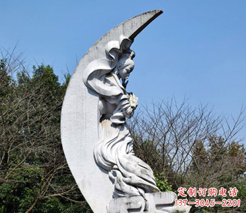 重庆嫦娥奔月传承中国传统文化的雕塑之美