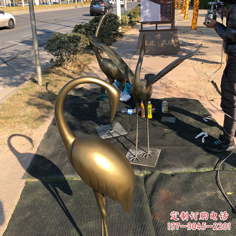 重庆成都鹤雕——传承中国古代文化
