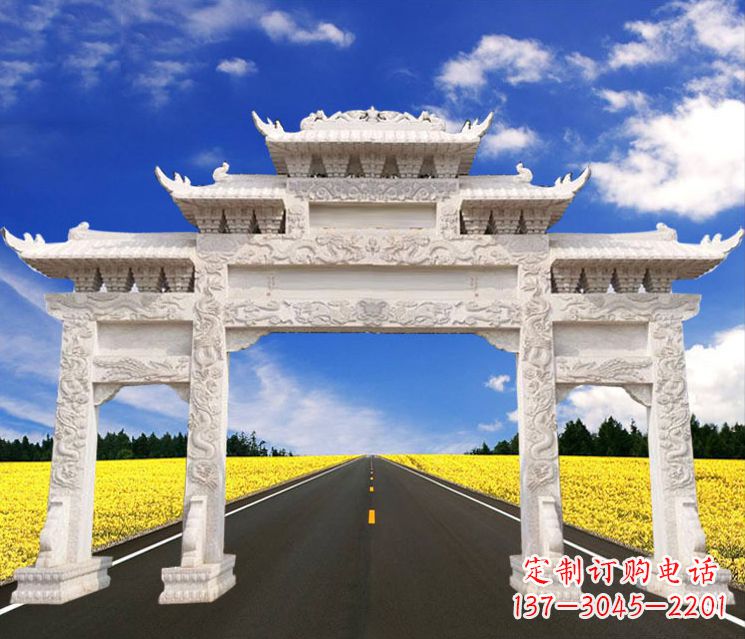 重庆城市牌楼石雕——把文化传承到实体之中