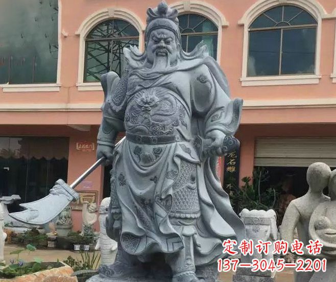重庆神秘的关公石雕