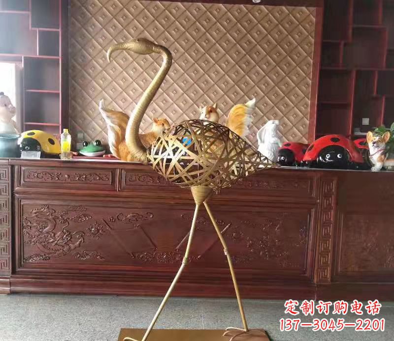 重庆火烈鸟雕塑精美绝伦