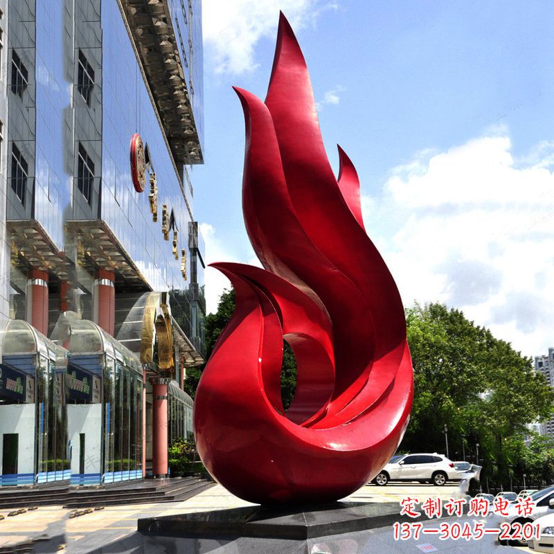 重庆抽象不锈钢凤凰雕塑雕塑艺术的精美绝伦