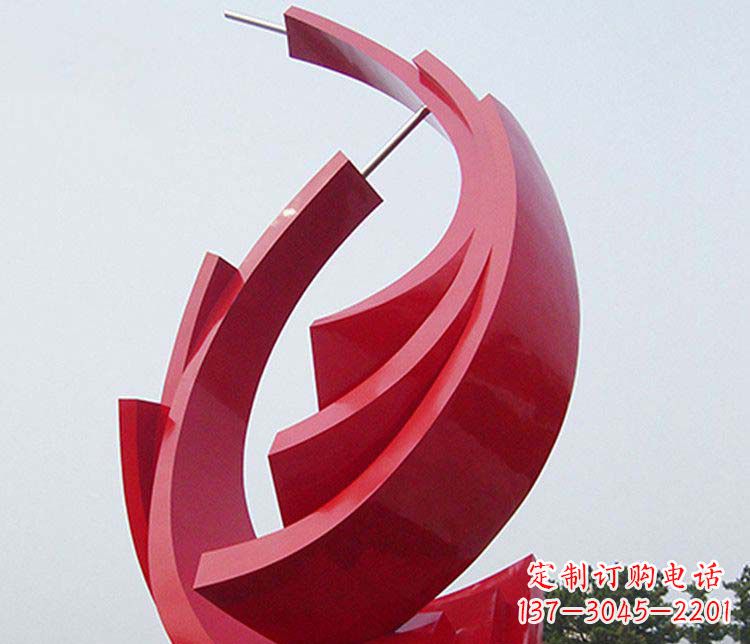 重庆不锈钢帆船雕塑象征着永恒的美丽