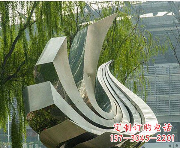 重庆抽象鸽子不锈钢动物雕塑